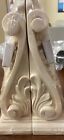 Corbel Hardwood Acanthus 10   x4 1 2   - Pair  2 