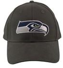 Seattle Seahawks Nfl Team Apparel Structured Adjustable Gray Nfl Football Hat