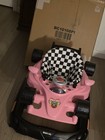 Pink Race Car Baby Walker 
