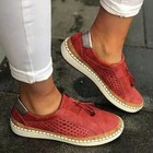 Womens Summer Flat Shoes Casual 2026 Fashion Breathable Outdoor Comfort Walking 