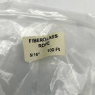 Atlantex Fr05320 Fiberglass Rope 5 16  X 100 Feet Pyrotherm Thermal Rope 1000f