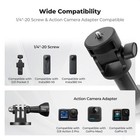 K f Concept 175cm Phone Selfie Stick Tripod For Iphone 17 16 15  Gopro Hero  Dji