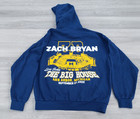 Zach Bryan Live From The Big House Michigan Official 2025 Show Hoodie Xl