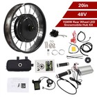 20  Electric Bicycle Conversion Kit Wheel Rear Rotate Hub Motor 48v 1500w