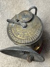 Vintage Guy s Dropper Brass Carbide Mining Lamp  Shanklin Mfg Springfield