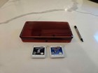 Nintendo 3ds Red Handheld Console W  Stylus   2 Games - Ntsc