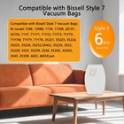 Compatible With Bissell 7 Vacuum Bags Replacement For Powerforce 1739 1398 71y7
