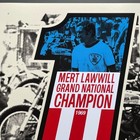 1969 Harley Davidson Mert Lawwill Ama Racing Poster Flat Track Art Print