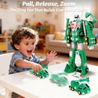 Toys For 3 4 5 6 Year Old Boys - Transform Robot Kids Toys Cars   Stem