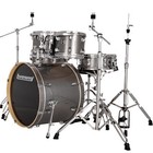 Ludwig Evolution 5pc Acoustic Drum Set With 22  Bass Drum Platinum