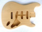 Unfinish Strat Body 2pcs Centre Joined North American Alder    4 0lbs