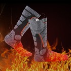 Electric Heated Socks Rechargeable Battery Men Women Winter Foot Warmer 3 7v
