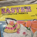 Vintage Easter Decorative Large Die Cut Cutout Print Decorations 4 Designs Nos