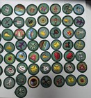 Over 70 Vintage Girl Scout Junior Badges Lot 