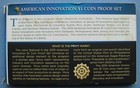 2019 American Innovation  1 Dollar Coin Proof Set United States Mint