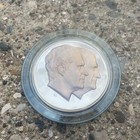 1973 Presidential Inaugural Commemorative Medal Nixon Agnew Bronze Franklin Mint