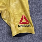 Reebok Authentic  ufc Octagon Trunk Short Mens Sz S Yellow