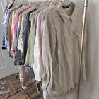 Resale Lot Linen Clothing Flax Eileen Fisher 35 Pc Tops Dresses Resale Vtg Now