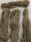 Lot Skein Peruvian  6 Coarse Alpaca Wool Yarn Mix 17oz 638gr 223 Khaki brown H