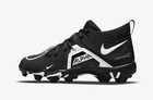 Nike Alpha Menace 3 Shark Football Youth Boys Cleat Black White Sz 3y Cv0581-001