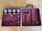 Vintage Executair Ever-wear Trav-l-bar Liquor Case Portable Travel Bar Set 