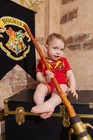 Harry Potter Baby Boys  5-pack Bodysuits Hogwarts Gryffindor  6-9 Months 