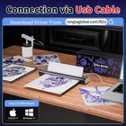 Bluetooth Tattoo Stencil Printer Thermal Transfer Machine Copier For A4 Paper Pc