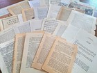 75 Piece Ephemera Mystery Packs Vintage Antique Book Pages Paper Wrapping Crafts
