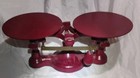 Detecto No 2 Vintage Antique Scale Red  Weights And Measures  Pretty Clean 