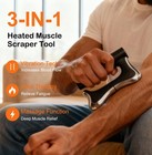 Electric Heated Muscle Scraper Tool - Fascia Knife Massager  Vibration  Gua Sha