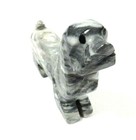  Polished Marble Cocker Spaniel Dog Statue   Figurine