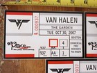 3 Van Halen Boston Garden 2007 Bumper Stickers 93 7 Fm David Lee Roth