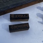 Vintage Wood   Metal Letterpress Printers Blocks   Lead Letters Candy Shop