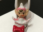 Vintage 1960 s Ceramic Pixie Elf In A Shoe - Made In Japan