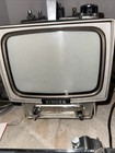Vintage Singer Television Model  Tv6u Made In Japan  rare  1st Micro-tv