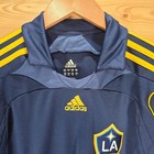 Adidas Los Angeles Galaxy Soccer Jersey Women Size Large Blue Read