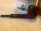 Estate Pipe  Billiard Shape Imported Briar  Nice Old Pipe