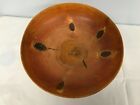 Signed Sy Levine Australia Norfolk Island Pine Footed Turned Wood Bowl 12 