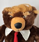 Trumpy Bear Deluxe Plush Trump Bear With Pack Away American Flag Cape Maga