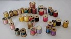 Vintage Sewing Thread-coats  clark  Lily  Various Lot Of 35 Wooden Spool