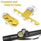 Portable Pool Stick Holder - 4-cue Weighted Claw Holder For Billiard Table  G   