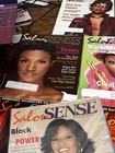 Lot Of  15  Salon Sense Magazines Early 2000s Mary J Blige Etc