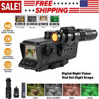3 5x32 Ms32 Reticle Digital Night Vision Rifle Scope Nv Sights Optical Red Dot