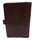 Authentic Chanel Planner Cover Agenda Mm Coco Mark Leather  1764