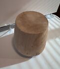 Vintage Wood Block Hat Mold Millinery Form Size 22 Mold 503 Look           2 