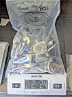 2lb 2oz   976g Of Vintage Watch   Clock Parts Steampunk Gears Jewelry Art Crafts