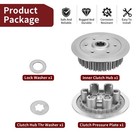 Clutch Pressure Plate   Inner Hub W  Lock Washer For Suzuki Rm250 1996 1997-2006
