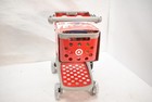 Target Shopping Cart 12 Piece Kids Toy Playset Red Plastic 3  Age 71304