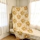 95 X 46   Multiples Available   Floral Vintage French Curtain Fabric Large Scal