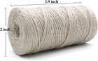 Colored Jute Twine 328 Feet Durable Natural Jute Rope String Perfect For Arts Cr